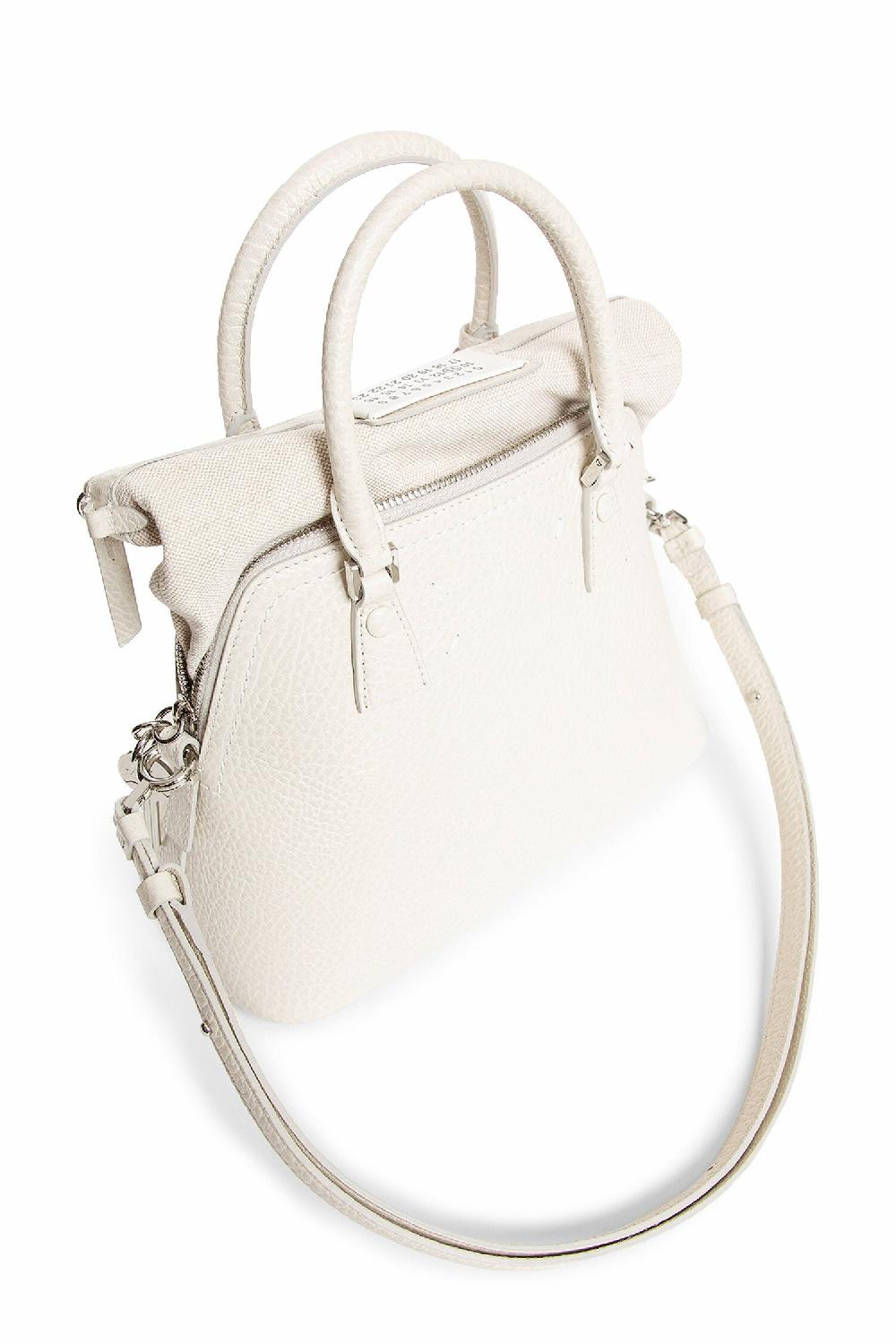Antonioli MAISON MARGIELA WOMAN OFF-WHITE TOP HANDLE BAGS