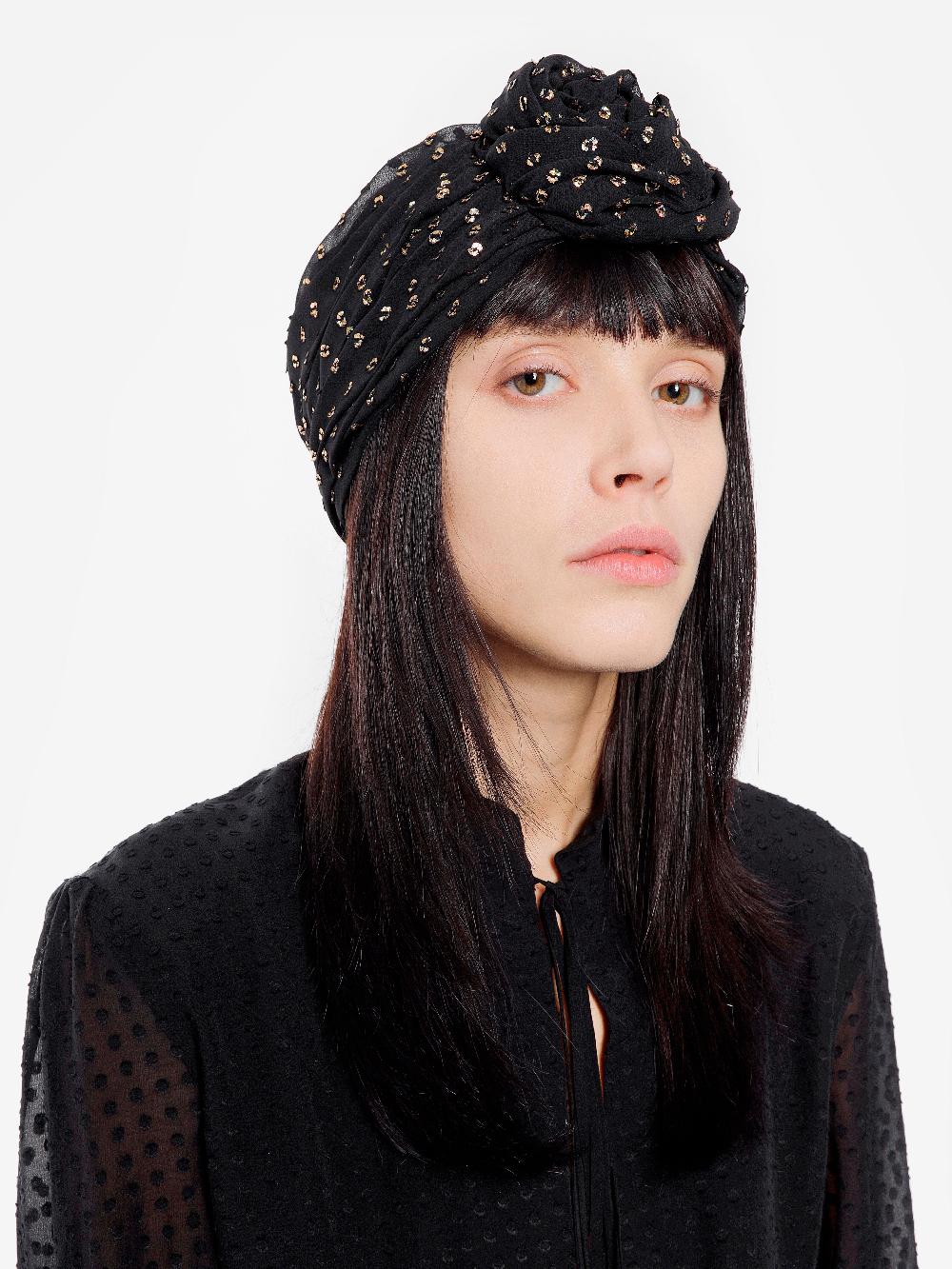 Antonioli MAISON MICHEL WOMAN BLACK HAIR ACCESSORIES
