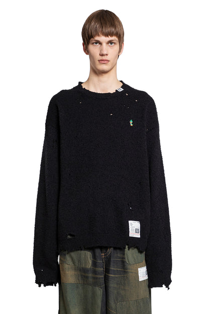 Antonioli MAISON MIHARA YASUHIRO MAN BLACK KNITWEAR