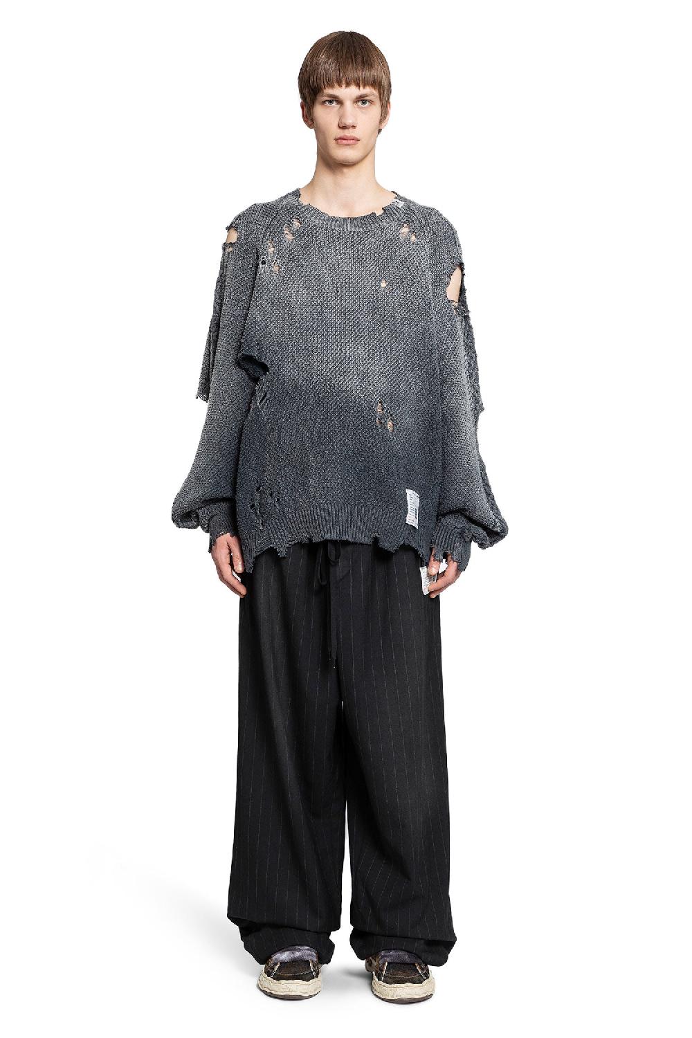 Antonioli MAISON MIHARA YASUHIRO MAN BLACK KNITWEAR