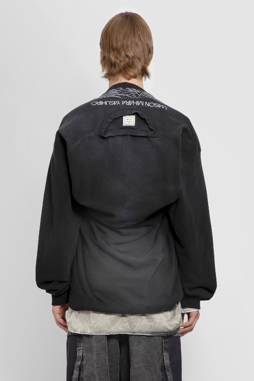 Antonioli MAISON MIHARA YASUHIRO MAN BLACK SWEATSHIRTS