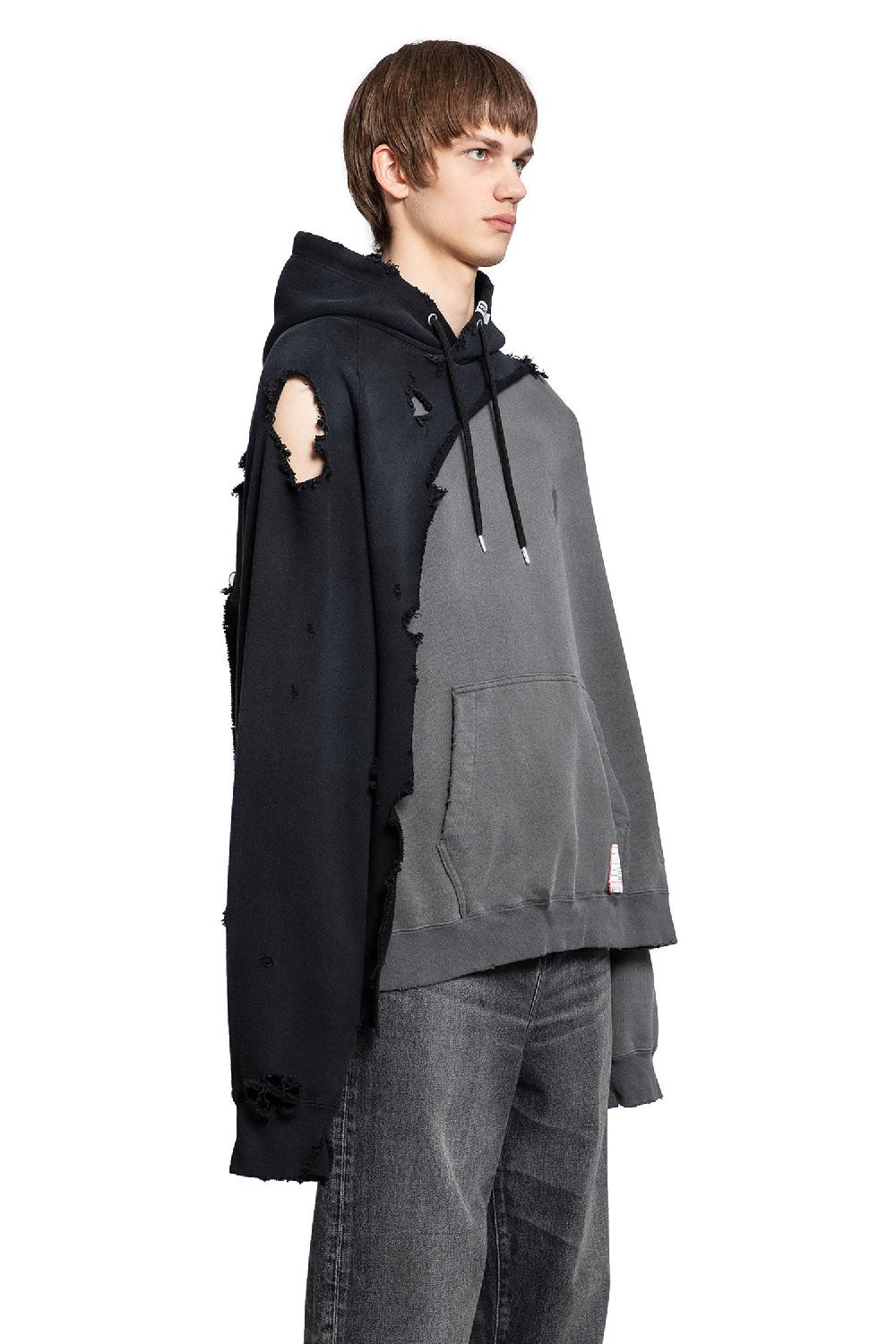 Antonioli MAISON MIHARA YASUHIRO MAN BLACK SWEATSHIRTS