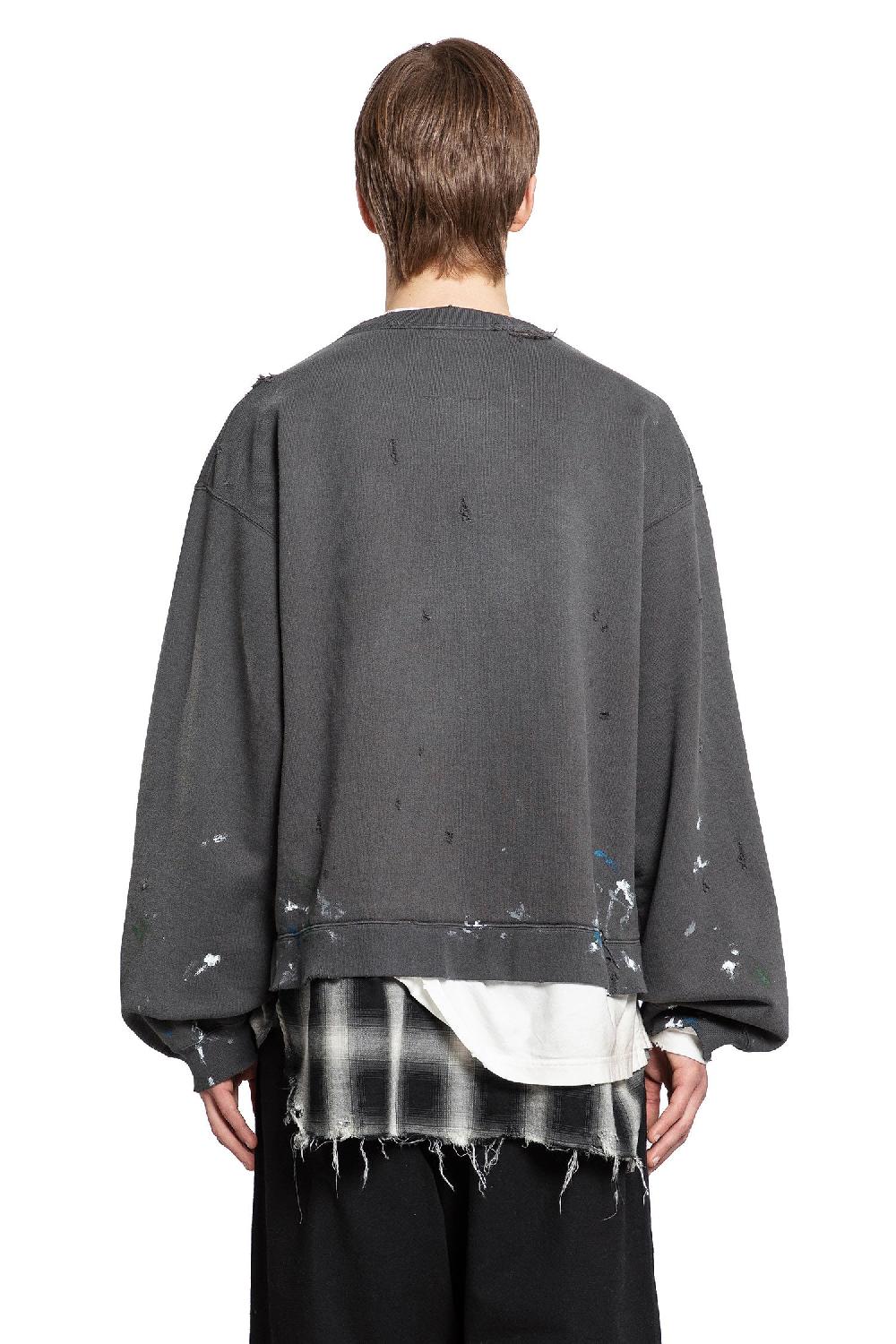 Antonioli MAISON MIHARA YASUHIRO MAN BLACK SWEATSHIRTS
