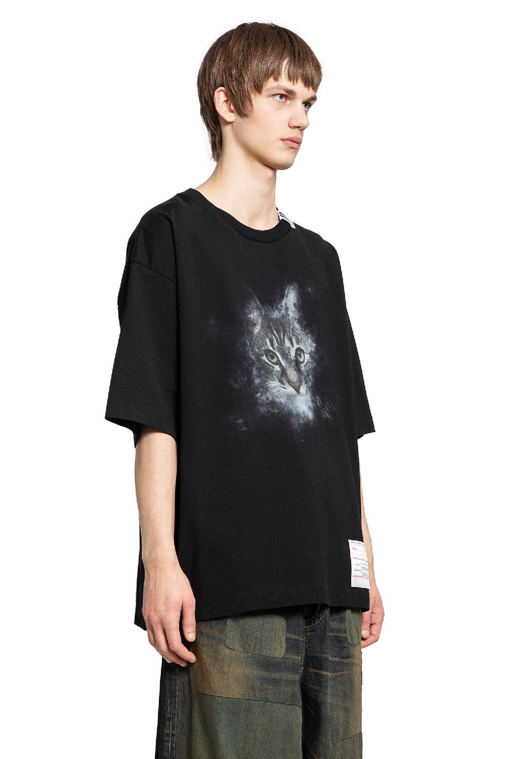Antonioli MAISON MIHARA YASUHIRO MAN BLACK T-SHIRTS & TANK TOPS