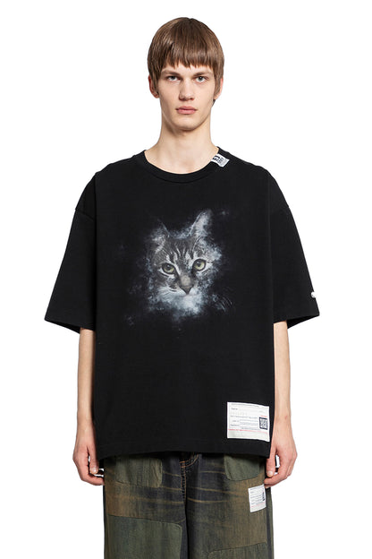 Antonioli MAISON MIHARA YASUHIRO MAN BLACK T-SHIRTS & TANK TOPS