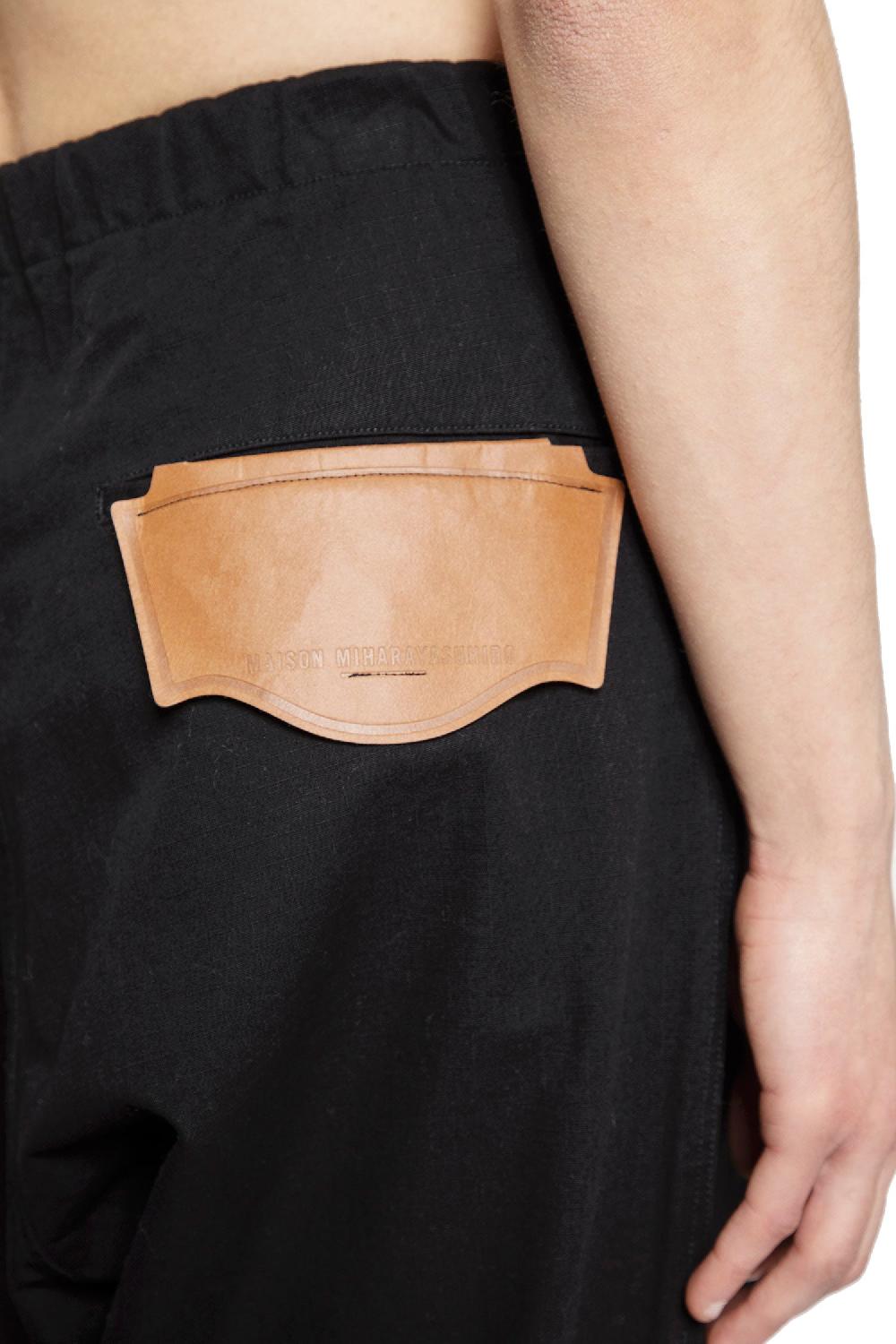 Antonioli MAISON MIHARA YASUHIRO MAN BLACK TROUSERS