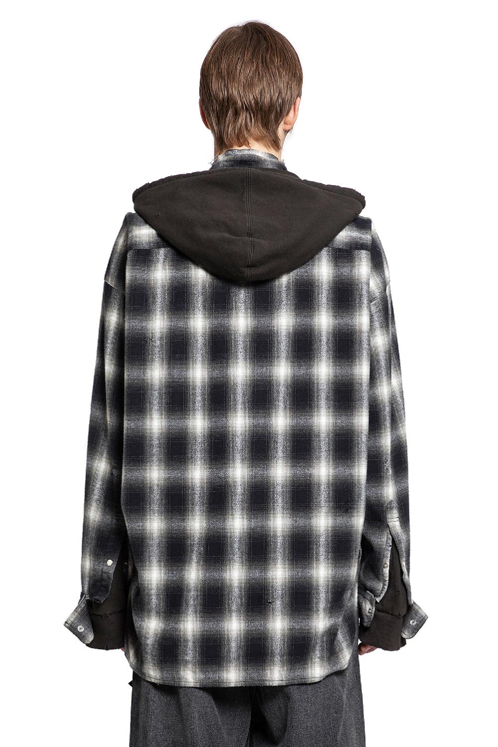 Antonioli MAISON MIHARA YASUHIRO MAN BLACK&WHITE SHIRTS