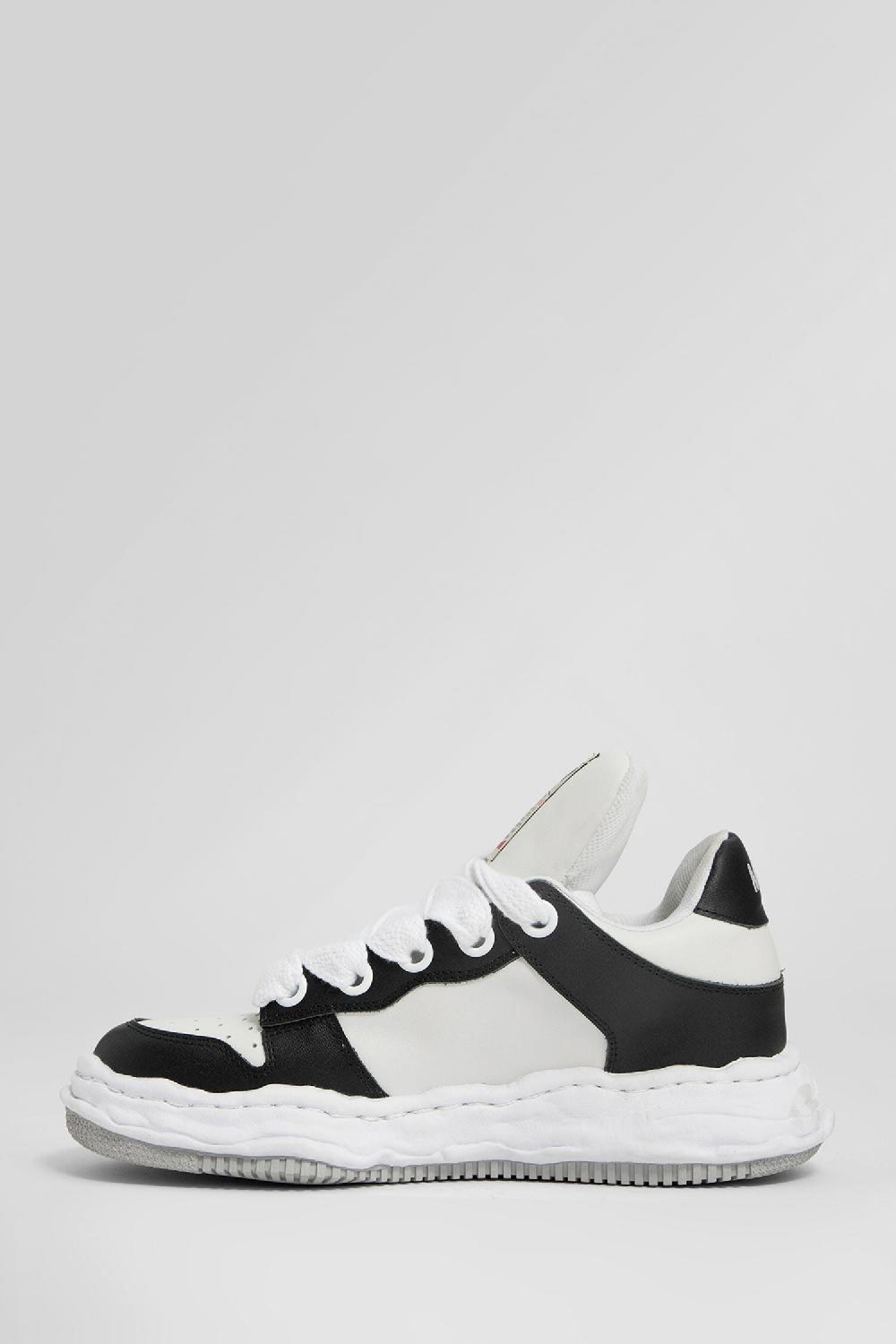 Antonioli MAISON MIHARA YASUHIRO MAN BLACK&WHITE SNEAKERS