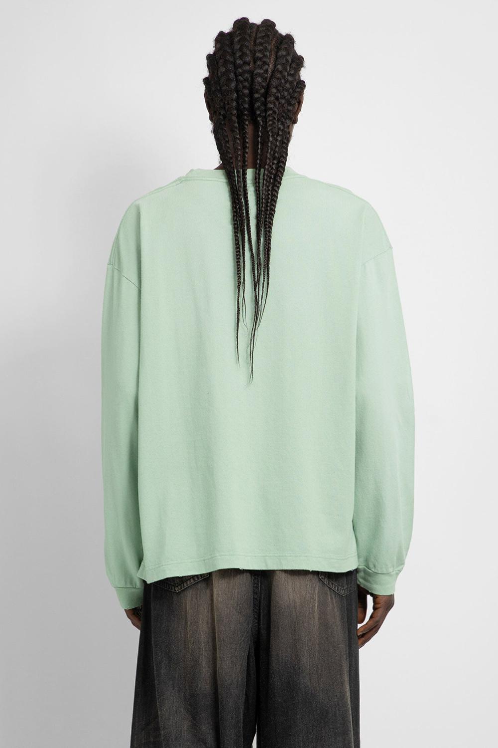 Antonioli MAISON MIHARA YASUHIRO MAN GREEN T-SHIRTS & TANK TOPS