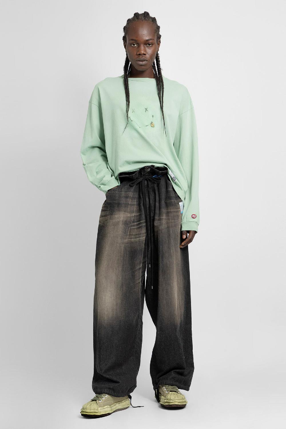 Antonioli MAISON MIHARA YASUHIRO MAN GREEN T-SHIRTS & TANK TOPS