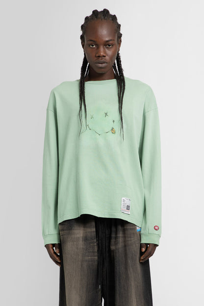 Antonioli MAISON MIHARA YASUHIRO MAN GREEN T-SHIRTS & TANK TOPS