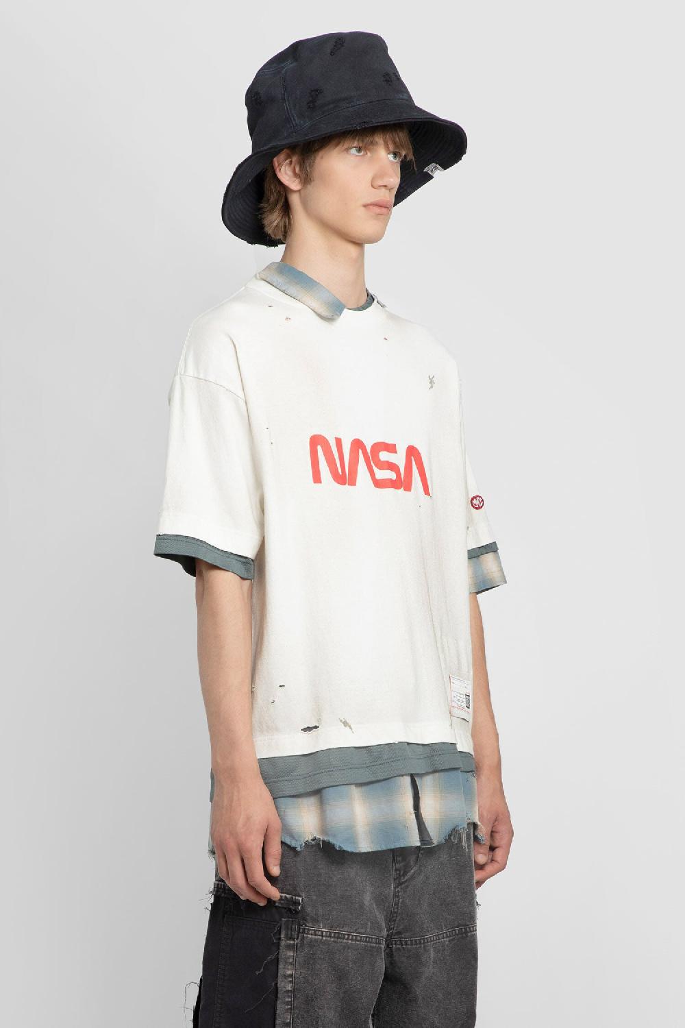 Antonioli MAISON MIHARA YASUHIRO MAN WHITE T-SHIRTS & TANK TOPS
