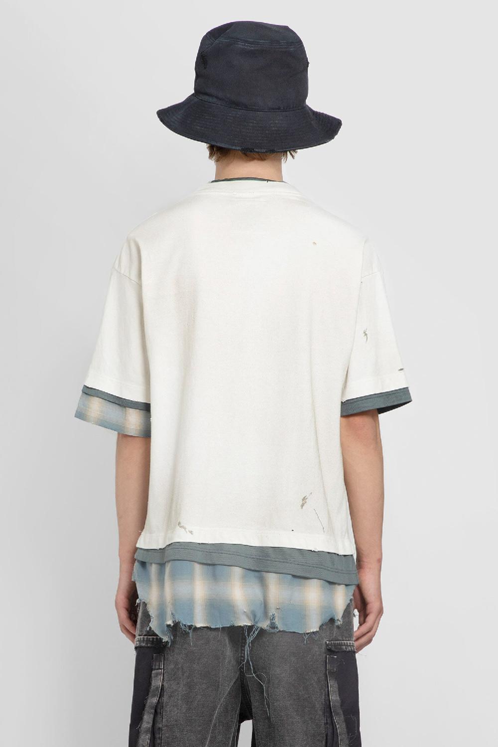 Antonioli MAISON MIHARA YASUHIRO MAN WHITE T-SHIRTS & TANK TOPS