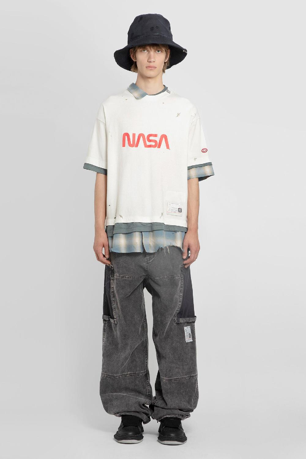 Antonioli MAISON MIHARA YASUHIRO MAN WHITE T-SHIRTS & TANK TOPS