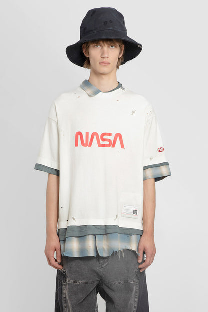 Antonioli MAISON MIHARA YASUHIRO MAN WHITE T-SHIRTS & TANK TOPS