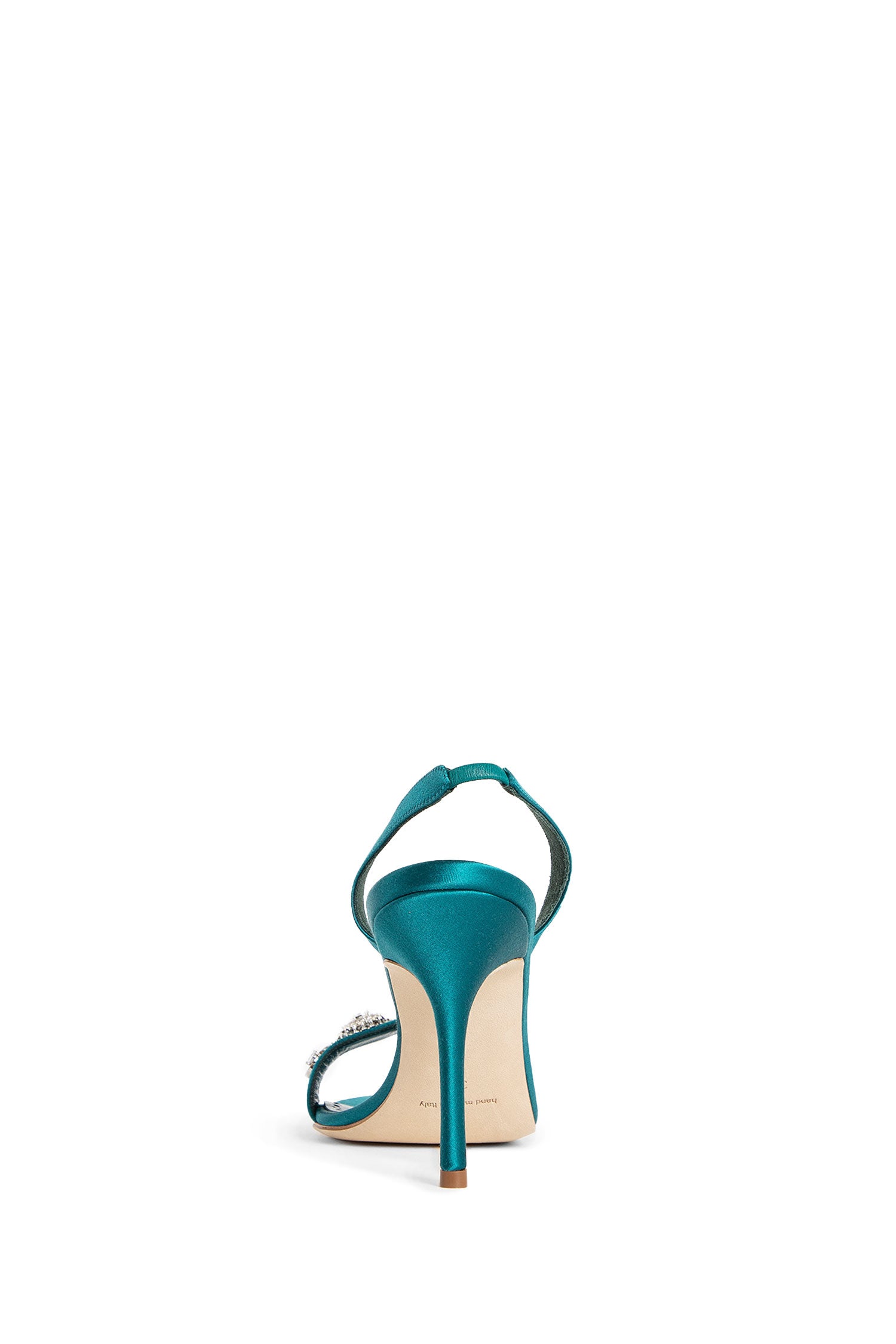 Antonioli MANOLO BLAHNIK WOMAN GREEN SANDALS & SLIDES