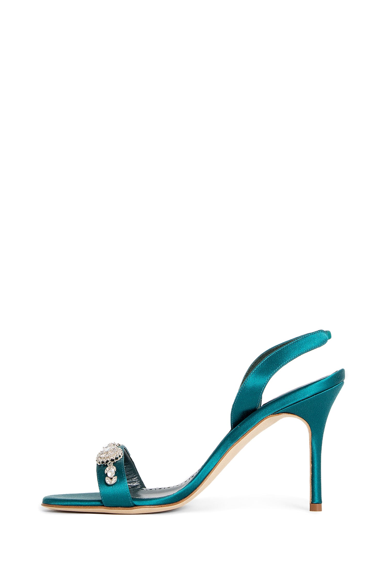 Antonioli MANOLO BLAHNIK WOMAN GREEN SANDALS & SLIDES