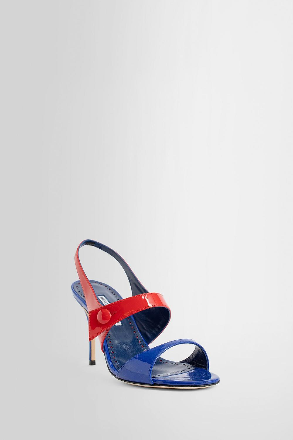 Antonioli MANOLO BLAHNIK WOMAN MULTICOLOR SANDALS & SLIDES