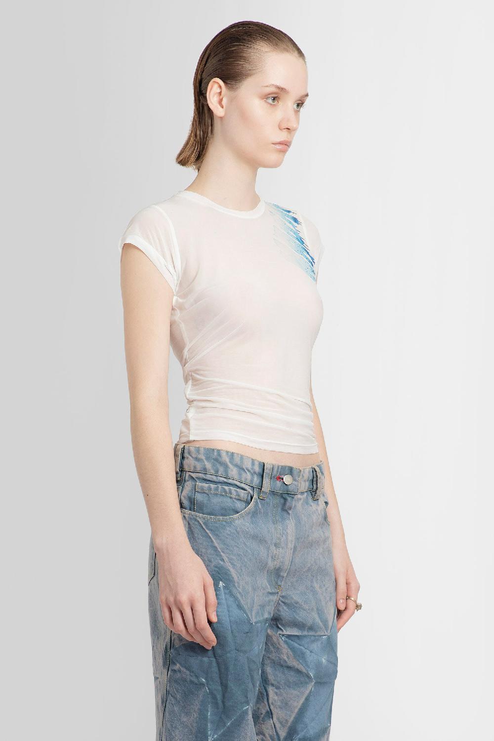 Antonioli MASHA POPOVA WOMAN WHITE T-SHIRTS & TANK TOPS
