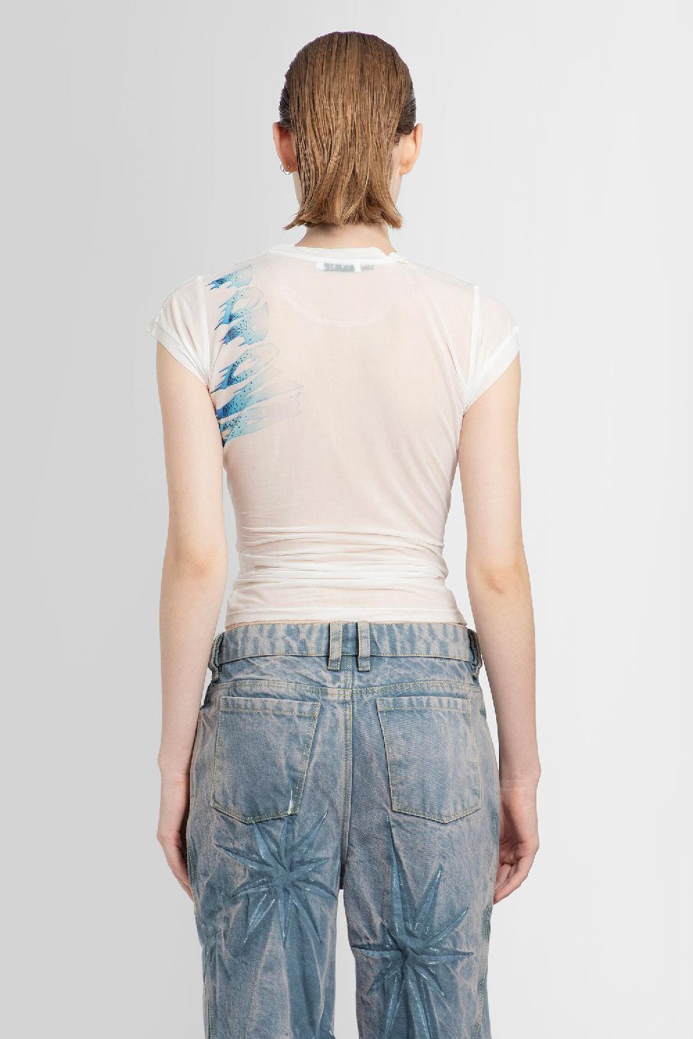 Antonioli MASHA POPOVA WOMAN WHITE T-SHIRTS & TANK TOPS