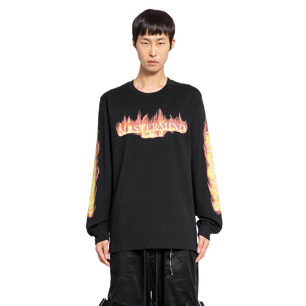 Antonioli MASTERMIND WORLD MAN BLACK T-SHIRTS & TANK TOPS