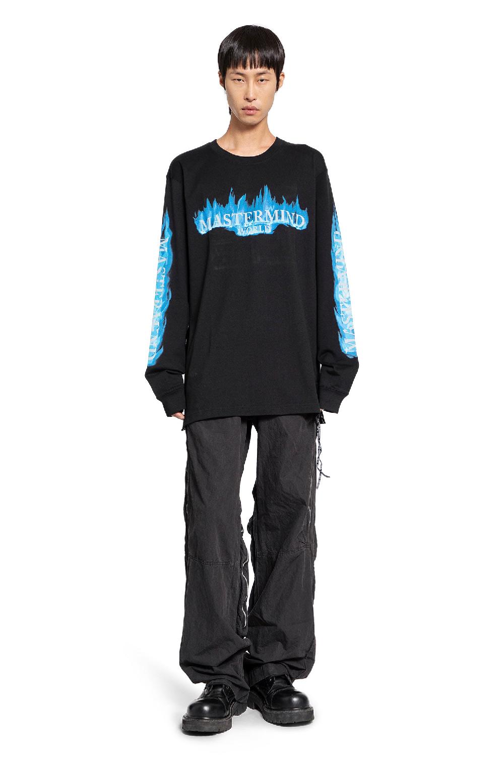 Antonioli MASTERMIND WORLD MAN BLACK T-SHIRTS & TANK TOPS