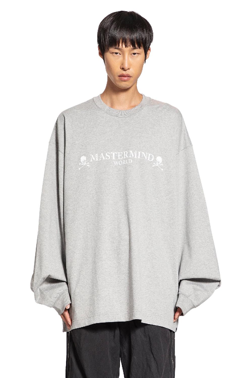 Antonioli MASTERMIND WORLD MAN GREY T-SHIRTS & TANK TOPS