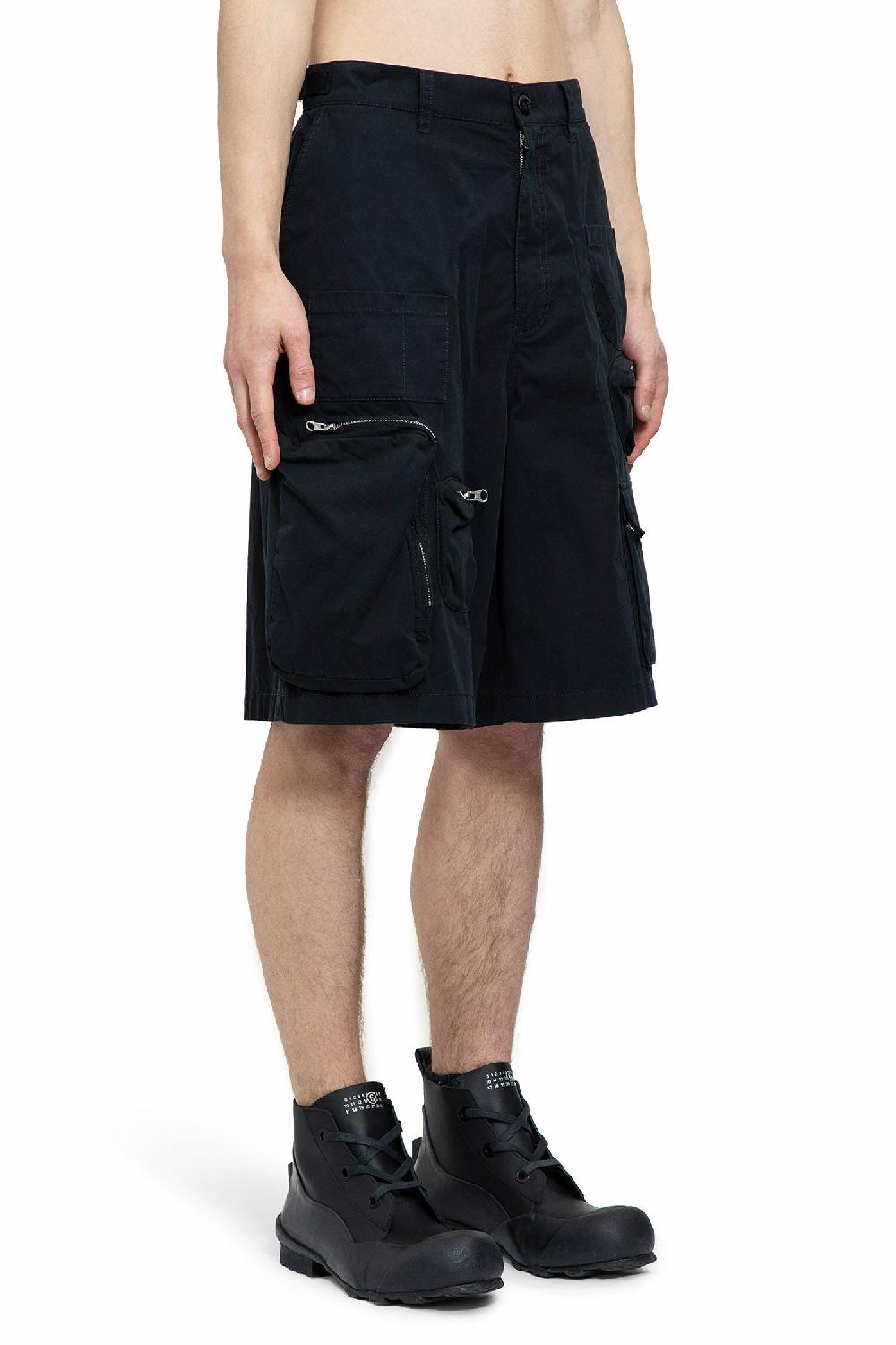 Antonioli MM6 MAISON MARGIELA MAN BLACK SHORTS & SKIRTS