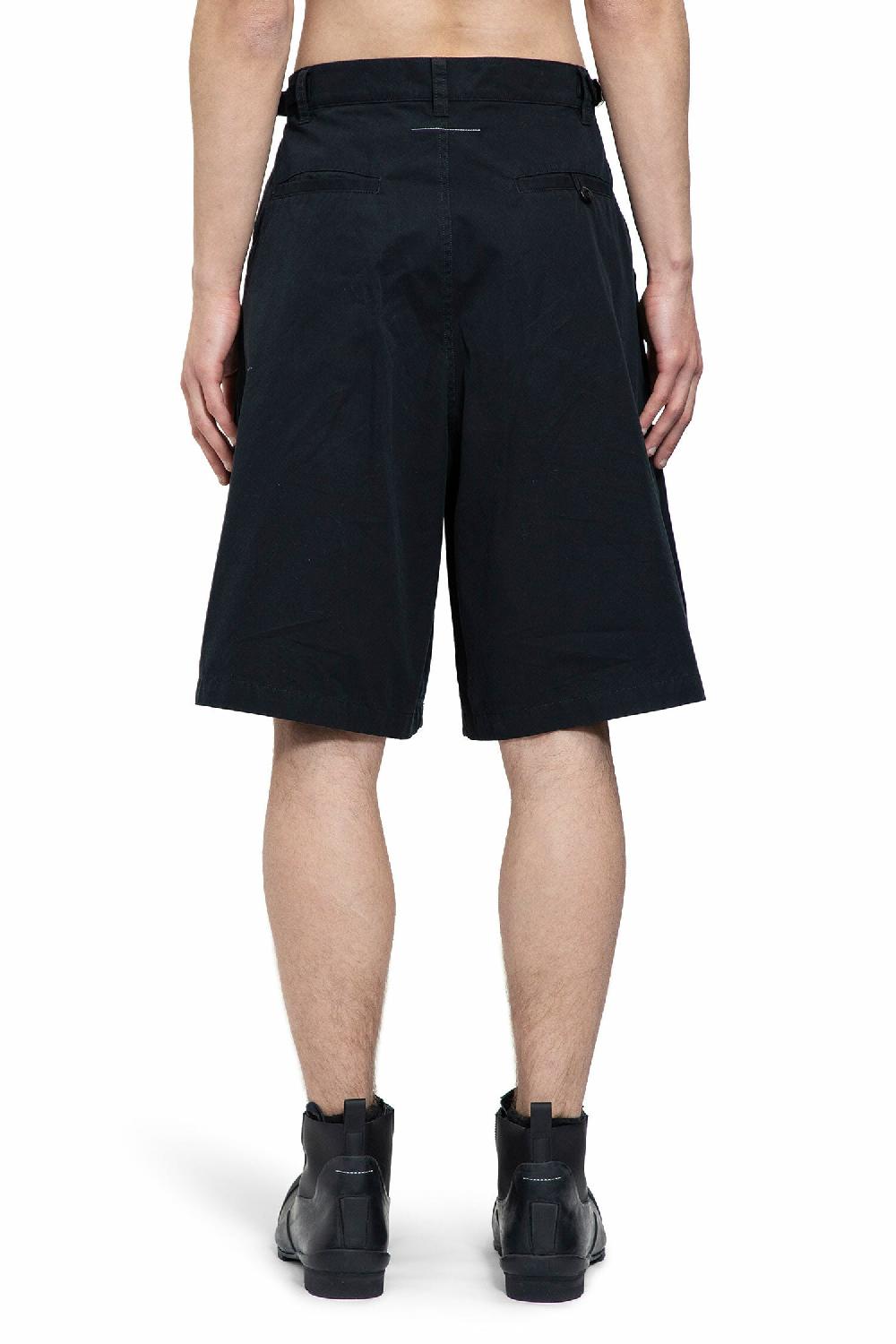 Antonioli MM6 MAISON MARGIELA MAN BLACK SHORTS & SKIRTS