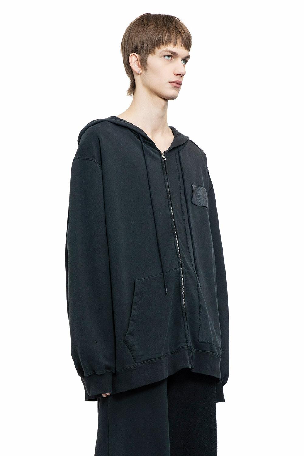 Antonioli MM6 MAISON MARGIELA MAN BLACK SWEATSHIRTS