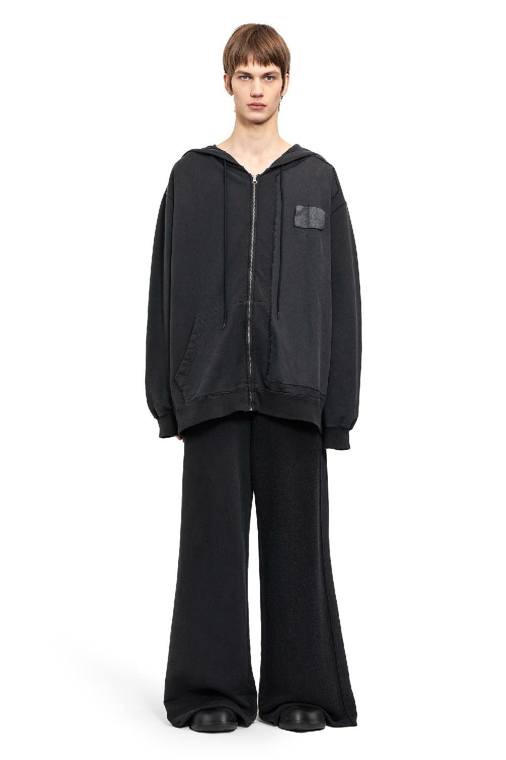 Antonioli MM6 MAISON MARGIELA MAN BLACK SWEATSHIRTS