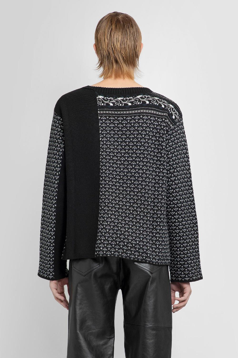 Antonioli MM6 MAISON MARGIELA MAN BLACK&WHITE KNITWEAR