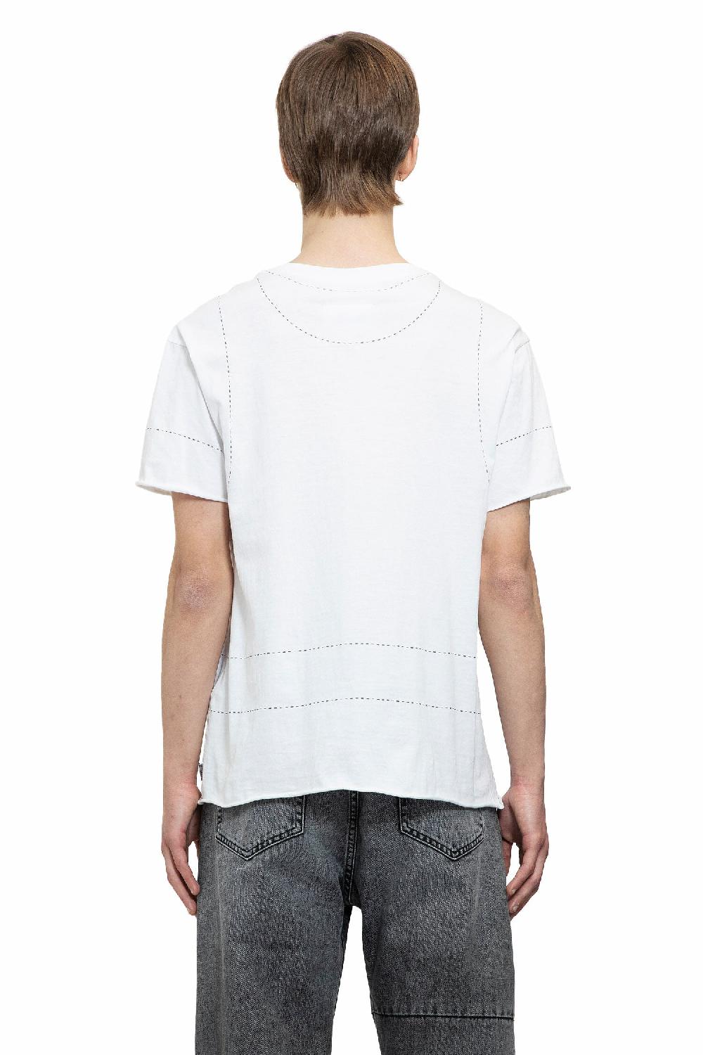 Antonioli MM6 MAISON MARGIELA MAN WHITE T-SHIRTS & TANK TOPS