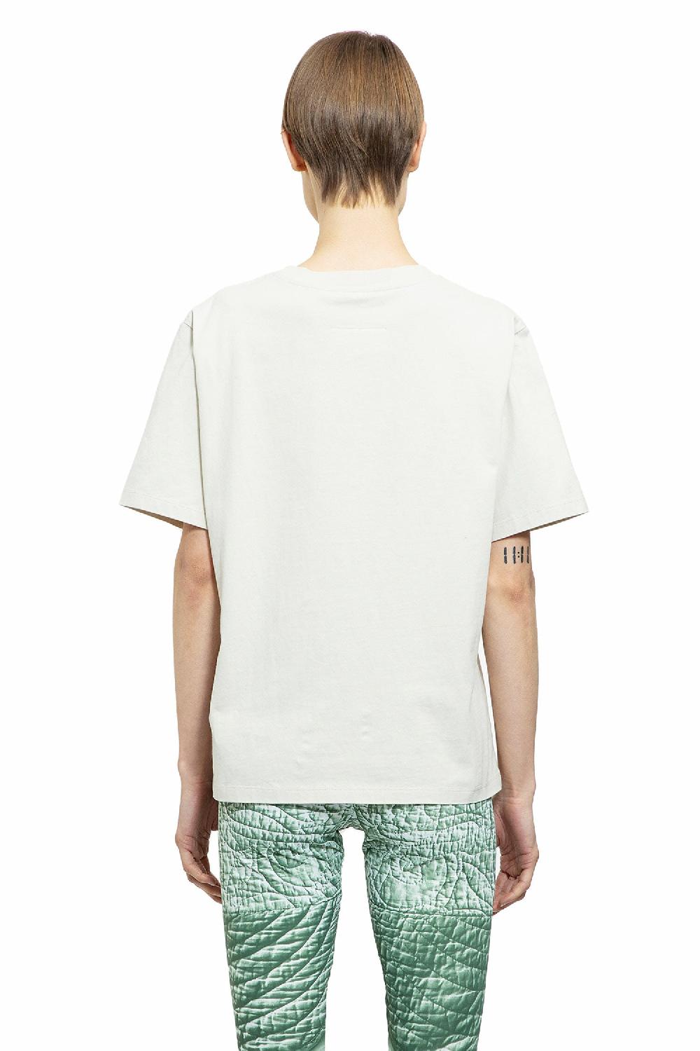 Antonioli MM6 MAISON MARGIELA WOMAN BEIGE T-SHIRTS & TANK TOPS