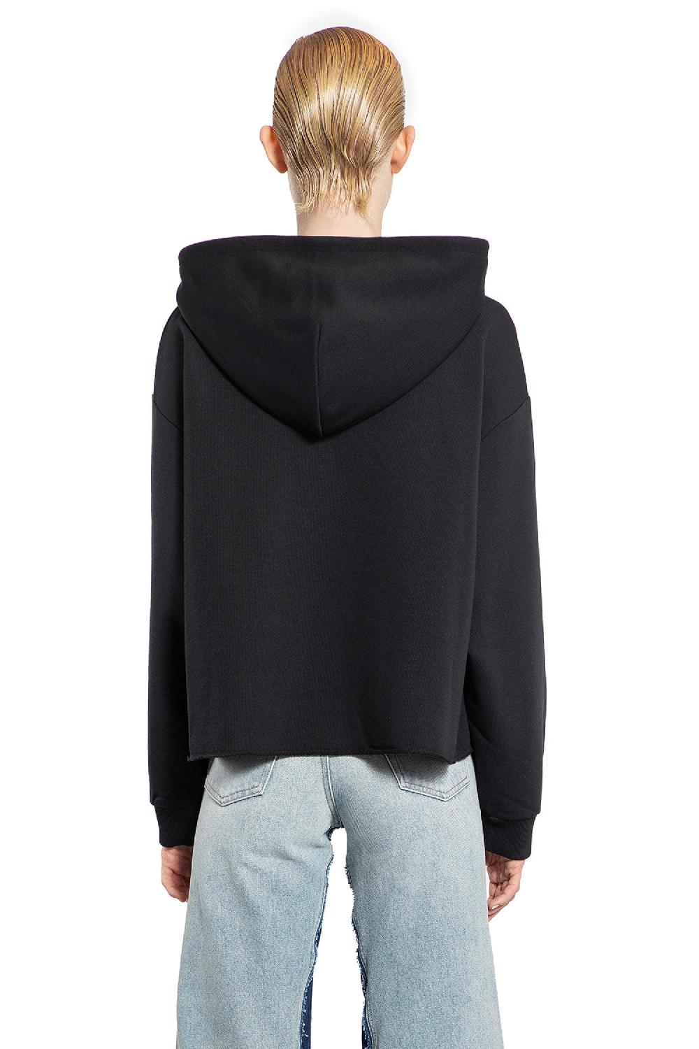 Antonioli MM6 MAISON MARGIELA WOMAN BLACK SWEATSHIRTS