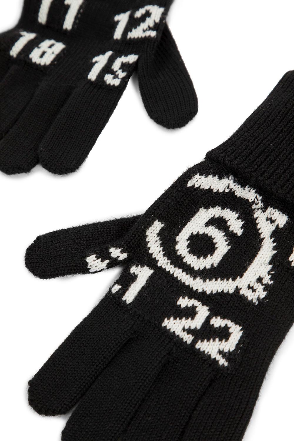 Antonioli MM6 MAISON MARGIELA WOMAN BLACK&WHITE GLOVES