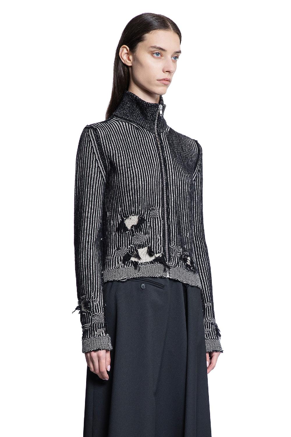 Antonioli MM6 MAISON MARGIELA WOMAN BLACK&WHITE KNITWEAR