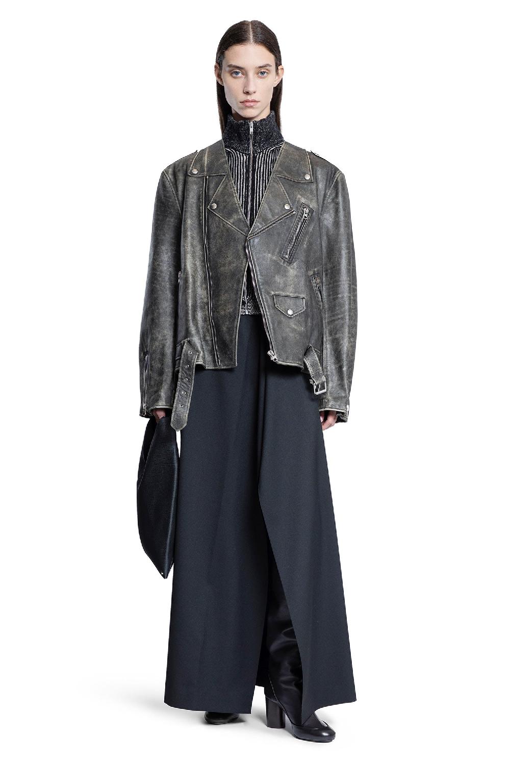 Antonioli MM6 MAISON MARGIELA WOMAN BLACK&WHITE KNITWEAR