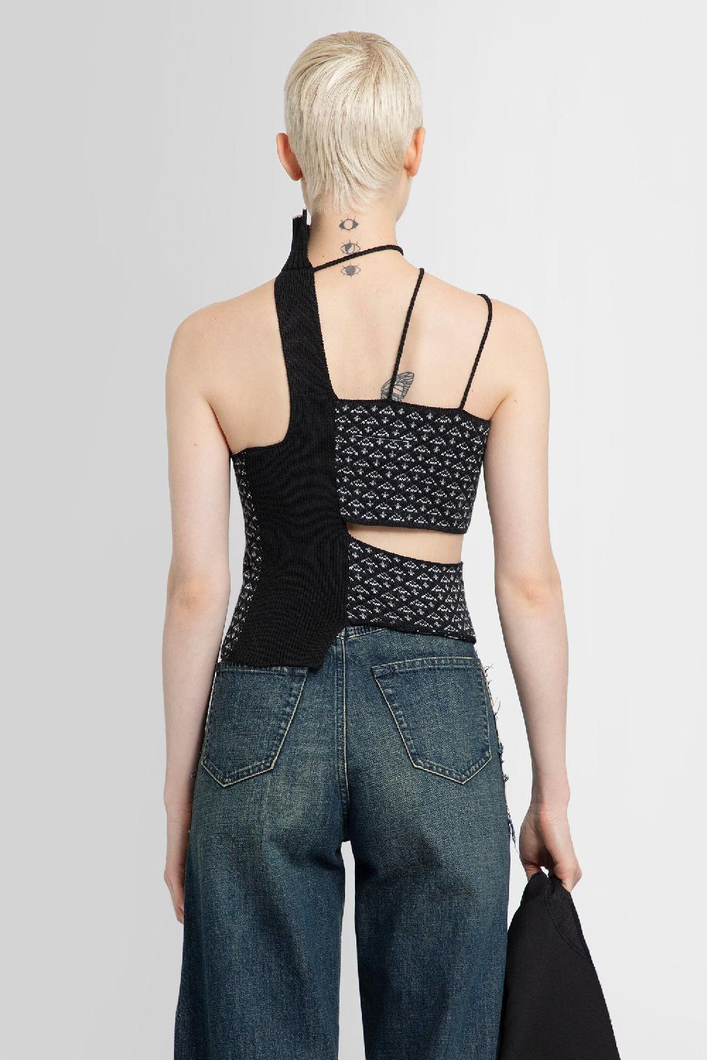 Antonioli MM6 MAISON MARGIELA WOMAN BLACK&WHITE TOPS