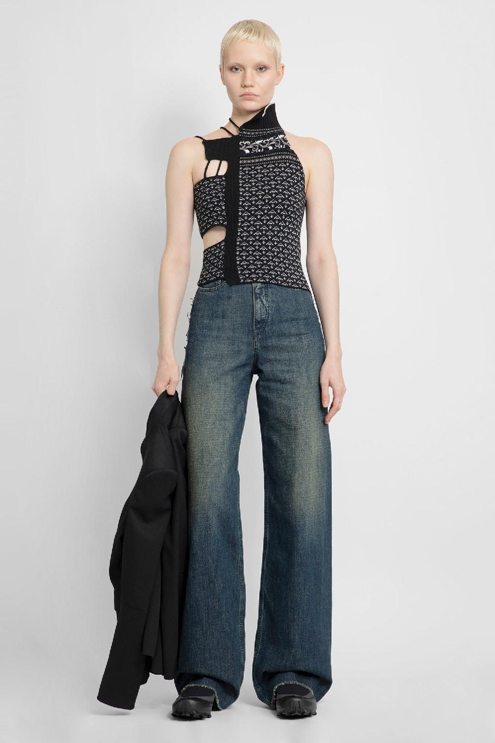 Antonioli MM6 MAISON MARGIELA WOMAN BLACK&WHITE TOPS