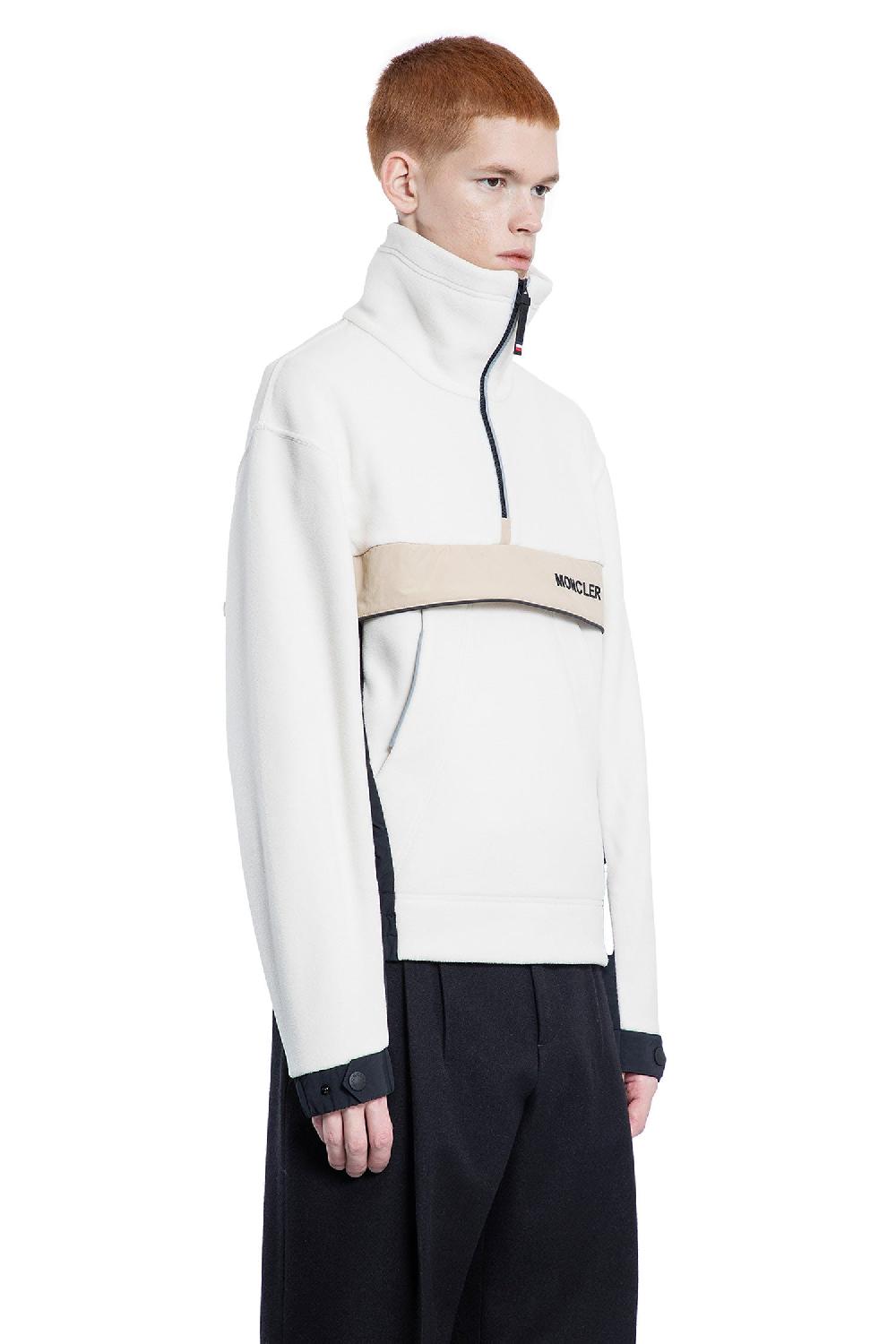 Antonioli MONCLER GRENOBLE MAN OFF-WHITE SWEATSHIRTS