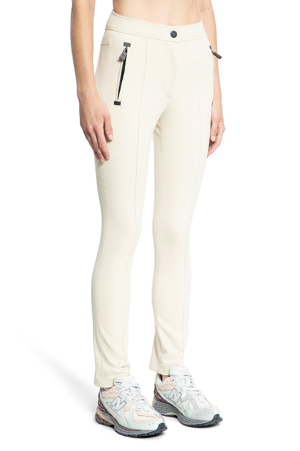 Antonioli MONCLER GRENOBLE WOMAN OFF-WHITE TROUSERS