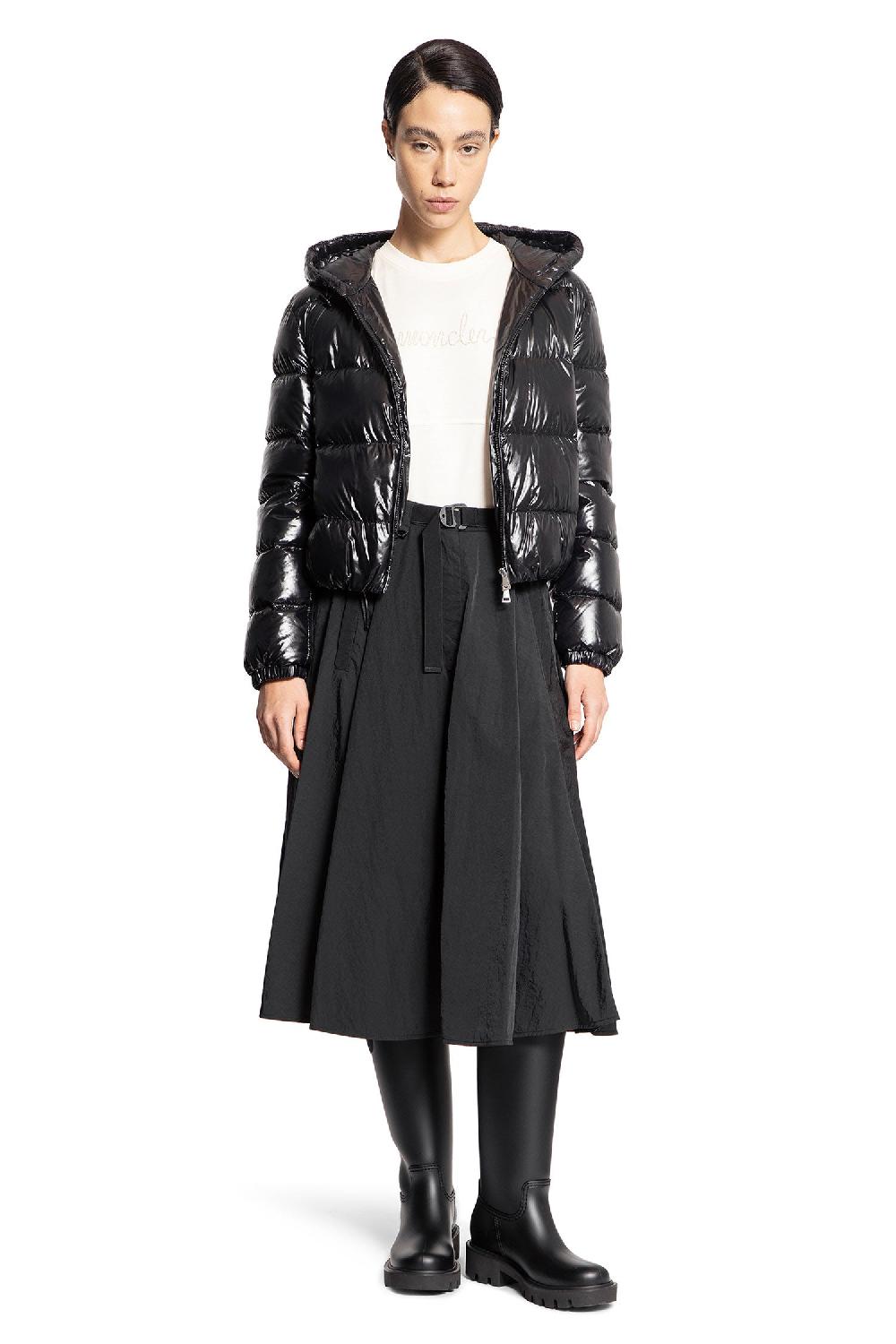Antonioli MONCLER WOMAN OFF-WHITE T-SHIRTS & TANK TOPS