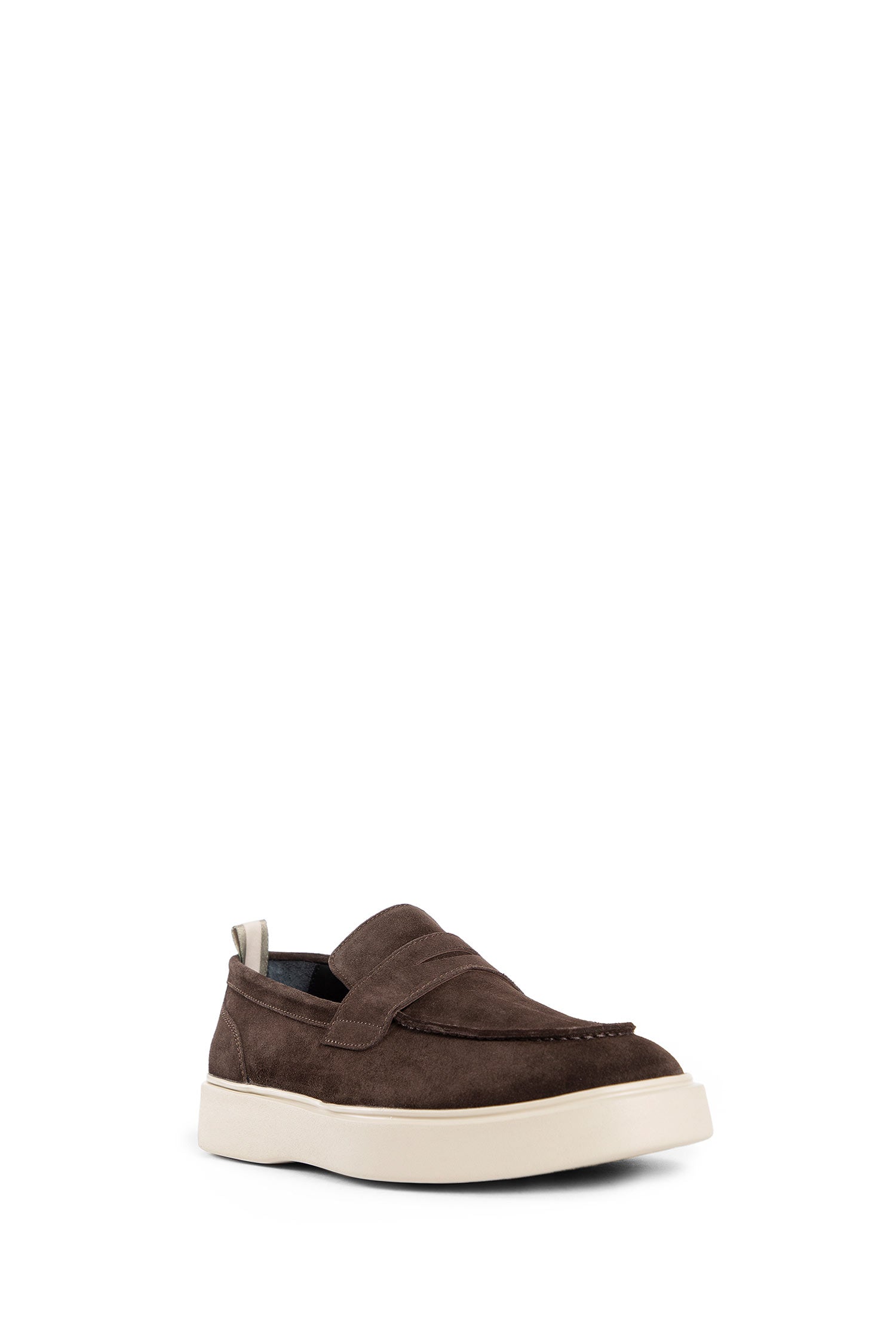 Antonioli OFFICINE CREATIVE MAN BROWN LOAFERS & FLATS