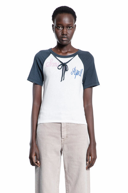 Antonioli OUR LEGACY WOMAN BLACK&WHITE T-SHIRTS & TANK TOPS