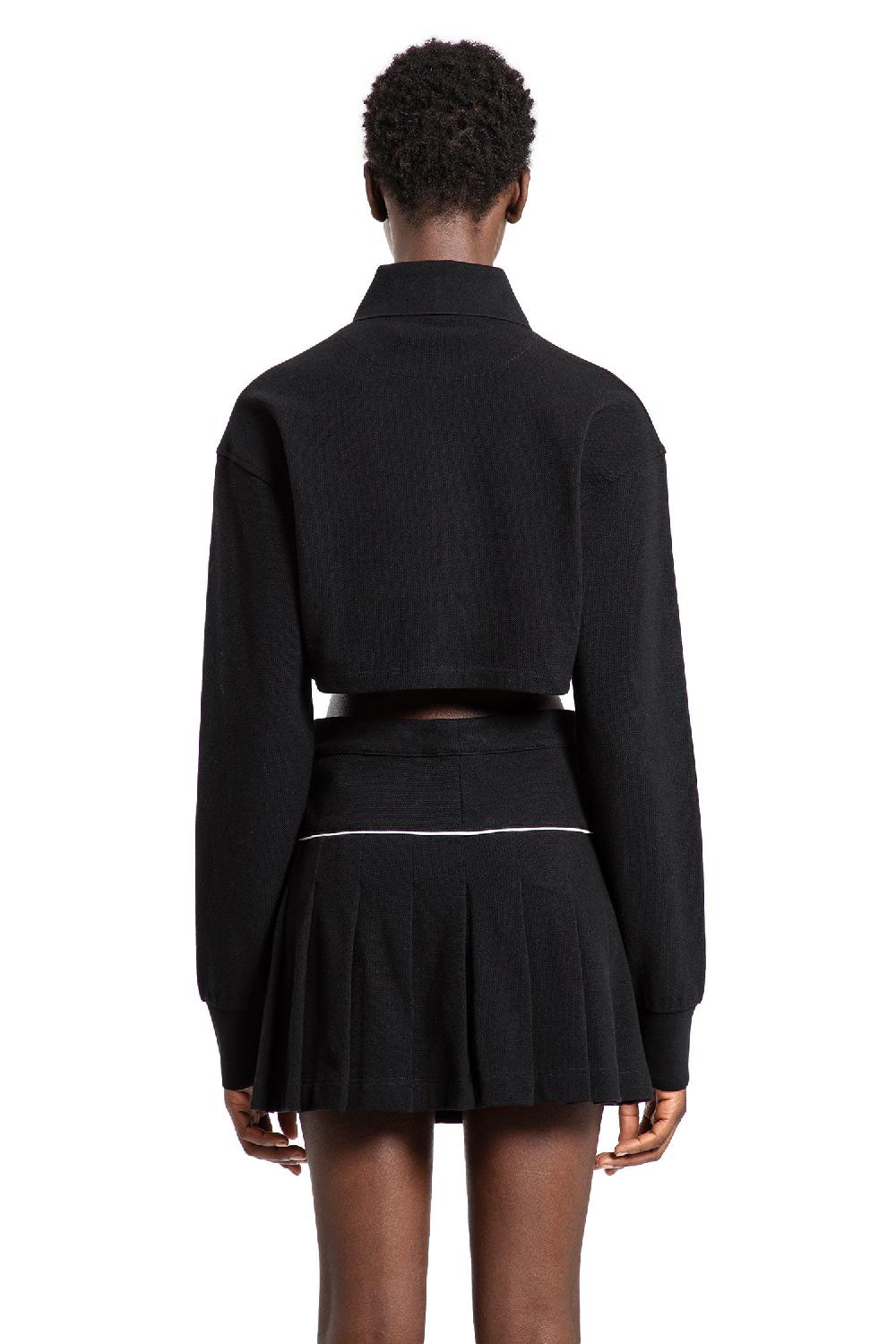Antonioli PALM ANGELS WOMAN BLACK T-SHIRTS & TANK TOPS