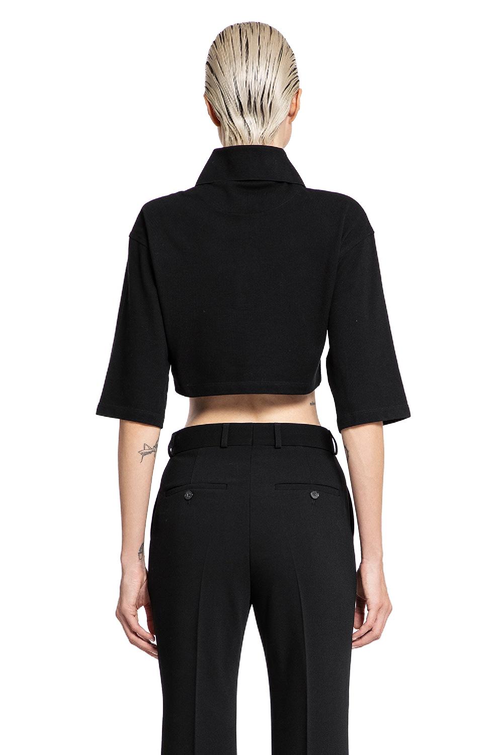 Antonioli PALM ANGELS WOMAN BLACK T-SHIRTS & TANK TOPS
