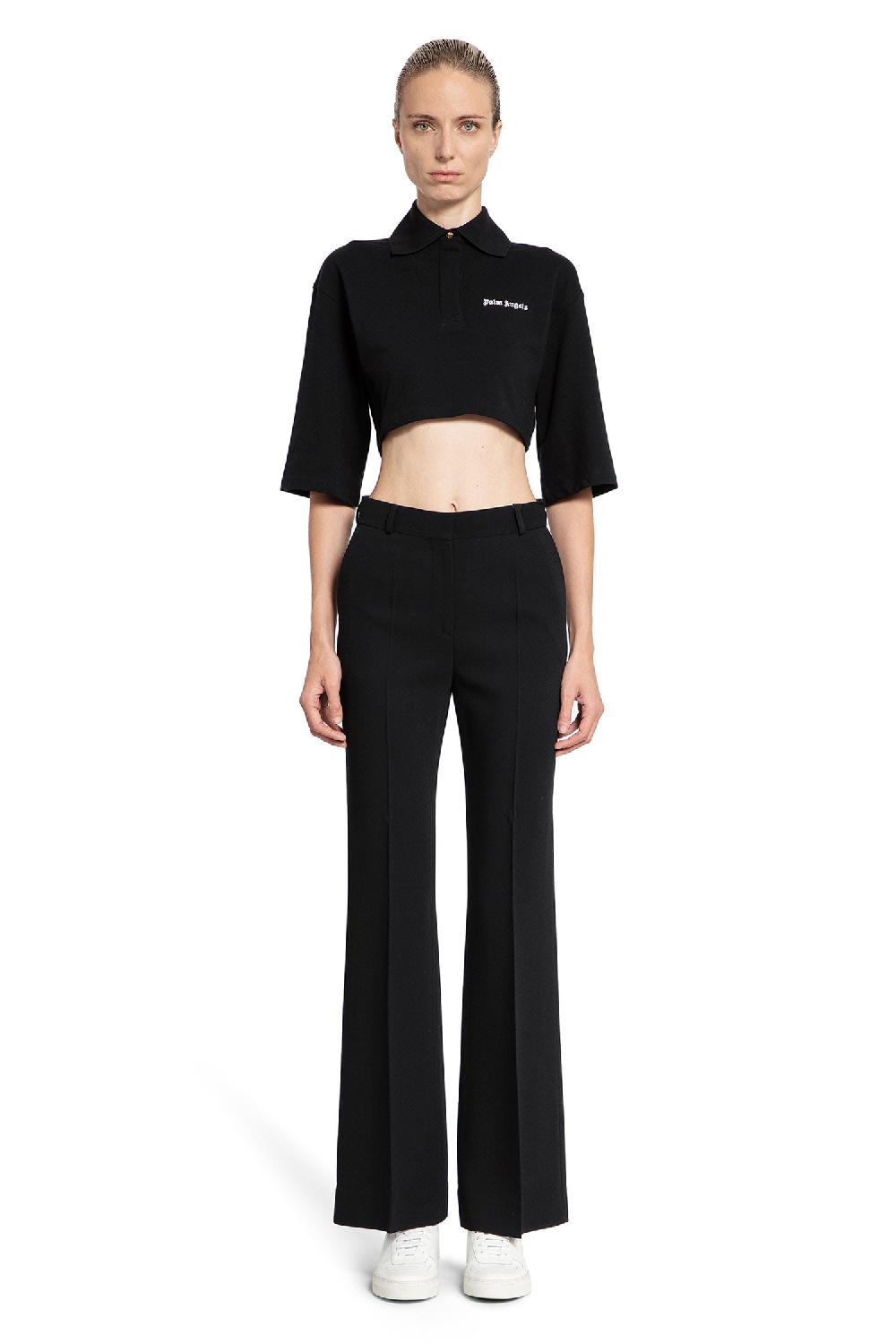Antonioli PALM ANGELS WOMAN BLACK T-SHIRTS & TANK TOPS