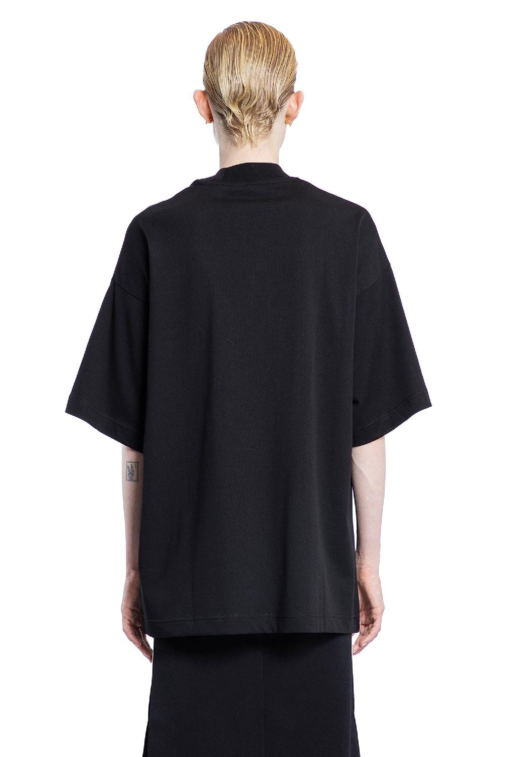 Antonioli PALM ANGELS WOMAN BLACK T-SHIRTS & TANK TOPS