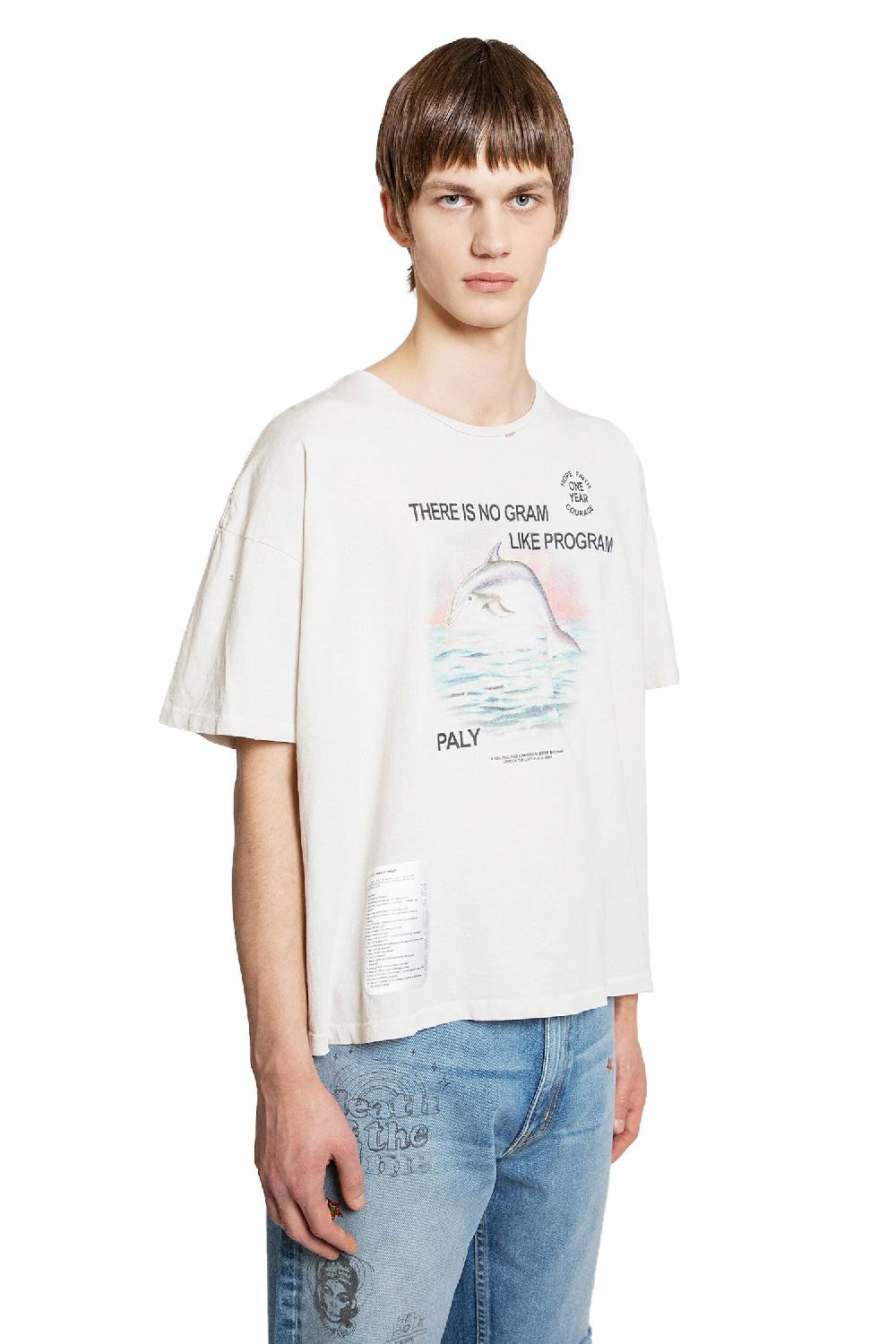 Antonioli PALY HOLLYWOOD MAN WHITE T-SHIRTS & TANK TOPS